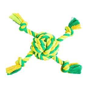 Ball mit 4 Armen HipHop Baumwolle 29 cm / 255 g Limettengrün